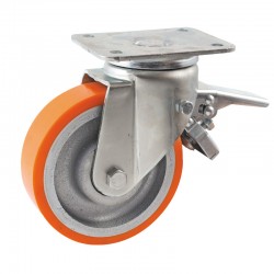 Roulette Pivotante A Frein,...