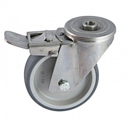 Roulette Inox Pivotante A...