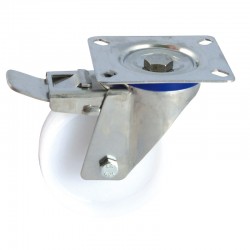 Roulette Inox Pivotante A...