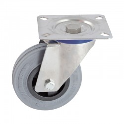 Roulette Inox Pivotante,...