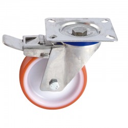 Roulette Inox Pivotante A...