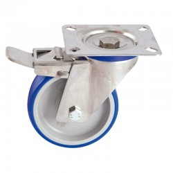 Roulette Inox Pivotante A...