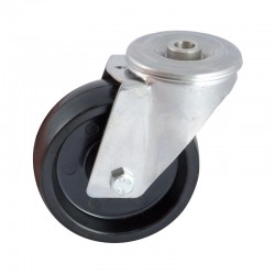 Roulette Inox Pivotante,...