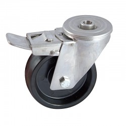 Roulette Inox Pivotante A...