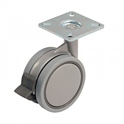 Roulette Pivotante A Frein,...