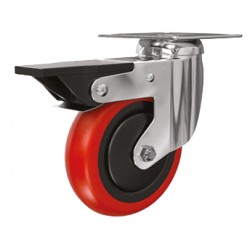 Roulette Pivotante A Frein,...