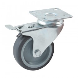 Roulette Pivotante A Frein,...